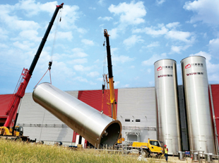 筑美制造基地物料自动化系统