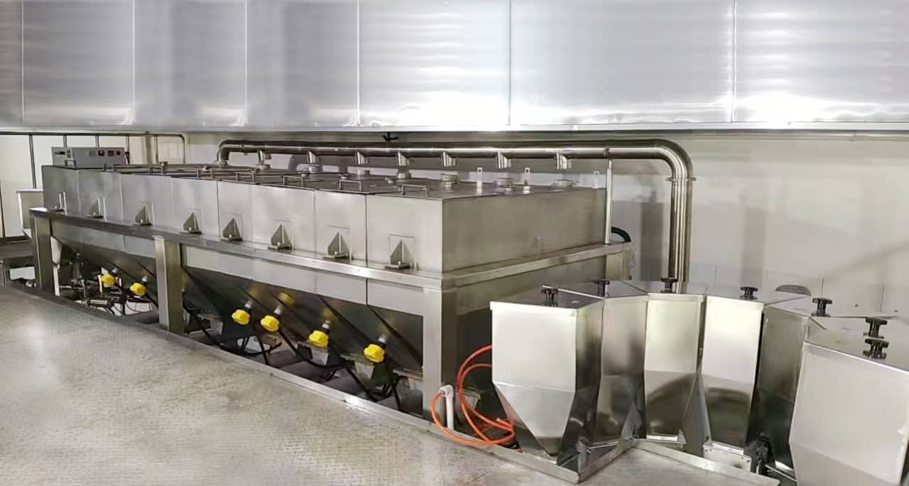 厦门某国际知名企业原料处理系统